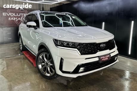 White 2020 Kia Sorento Wagon Gt-Line 7 Seat