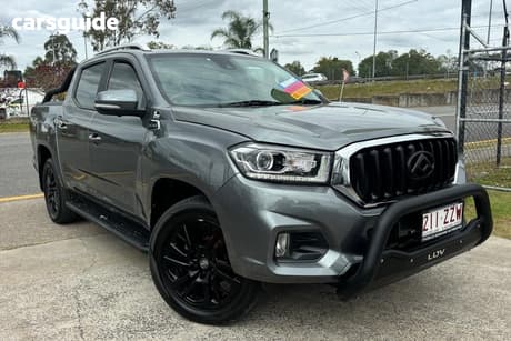 Grey 2020 LDV T60 Double Cab Utility Trailrider (4X4)