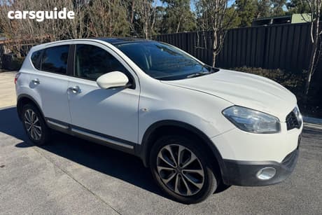 White 2012 Nissan Dualis Wagon Ti (4X2)