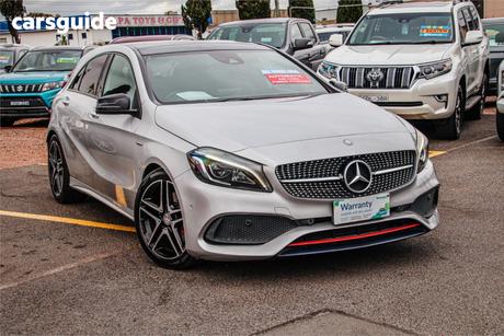 Silver 2016 Mercedes-Benz A250 Hatchback Sport