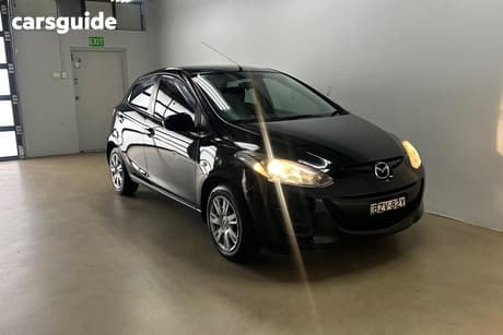 Black 2011 Mazda 2 Hatchback Neo