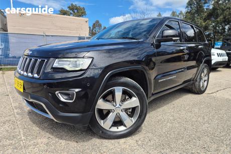 Black 2017 Jeep Grand Cherokee Wagon Limited (4X4)