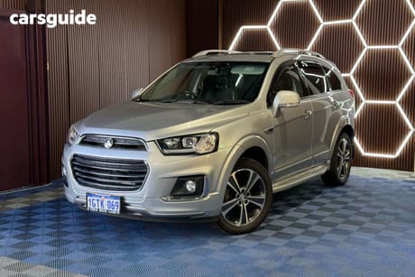Silver 2018 Holden Captiva Wagon 7 Ltz (Awd)