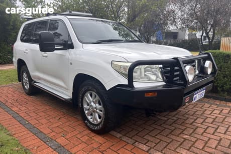 White 2007 Toyota Landcruiser Wagon Gxl (4X4)