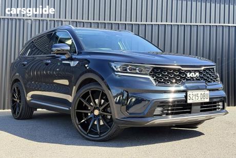 Blue 2022 Kia Sorento Wagon Gt-Line 7 Seat