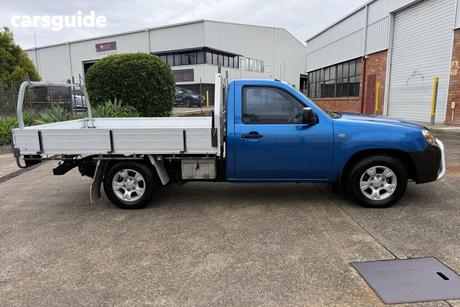 Blue 2009 Mazda BT-50 Ute Tray DX