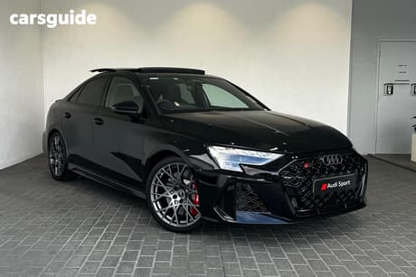 Black 2025 Audi RS 3 Sedan 2.5 Tfsi S Tronic