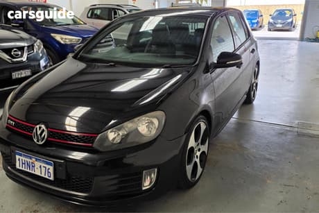 Black 2015 Volkswagen Golf Hatchback Gti