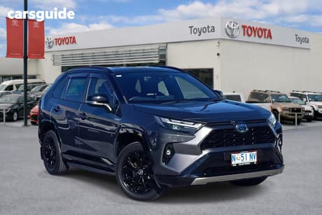 Grey 2022 Toyota RAV4 Wagon Xse (2Wd) Hybrid