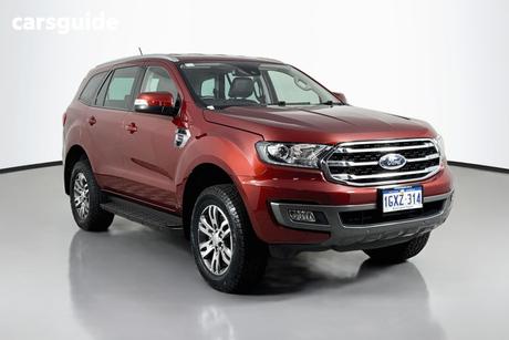 Red 2018 Ford Everest Wagon Trend (4Wd 7 Seat)