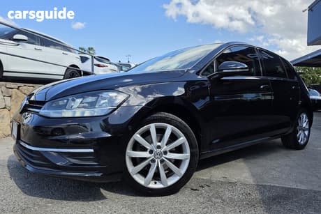 Black 2019 Volkswagen Golf Hatchback 110 Tsi Comfortline