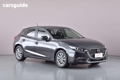Grey 2018 Mazda 3 Hatchback Maxx Sport (5Yr)