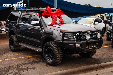 Grey 2017 Ford Ranger Dual Cab Utility Xlt 3.2 (4X4)