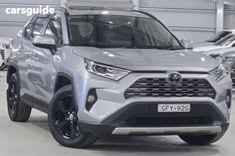 Silver 2019 Toyota RAV4 Wagon Cruiser 2Wd Hybrid
