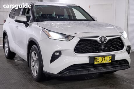 White 2023 Toyota Kluger Wagon Gx 2Wd