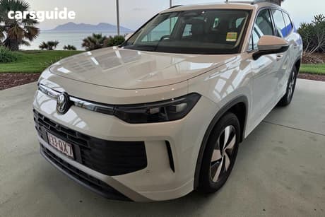 White 2025 Volkswagen Tayron Wagon 150Tsi Life 4Motion