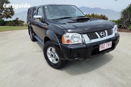 Black 2013 Nissan Navara Dual Cab Pick-up St-R (4X4)