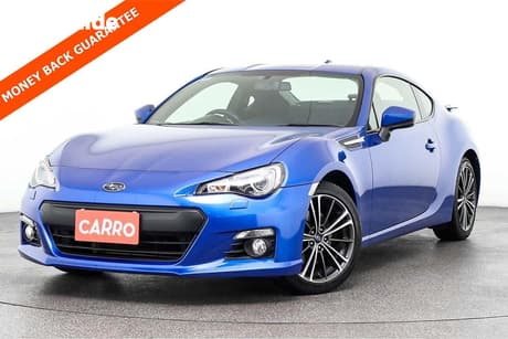 Blue 2014 Subaru BRZ Coupe