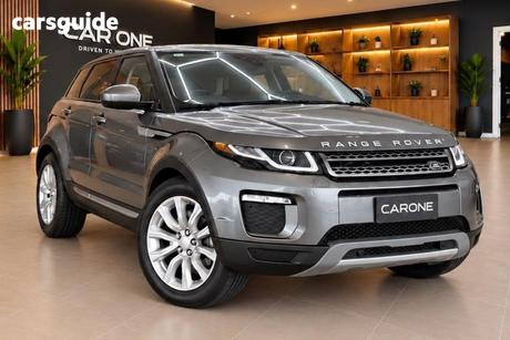 Grey 2017 Land Rover Range Rover Evoque Wagon Td4 150 Se