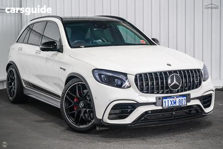 White 2019 Mercedes-Benz GLC63 Wagon S 4Matic+