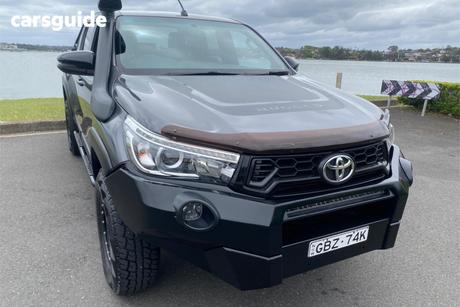 Grey 2019 Toyota Hilux Double Cab Pick Up Rugged X (4X4)