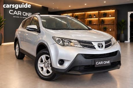 Silver 2015 Toyota RAV4 Wagon Gx (4X4)