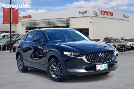 Black 2022 Mazda CX-30 Wagon G20 Pure (Fwd)
