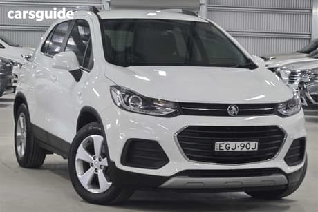 White 2019 Holden Trax Wagon Ls