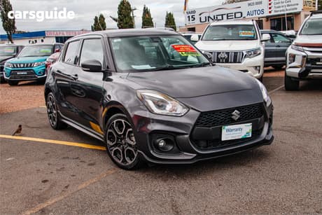 Grey 2024 Suzuki Swift Hatchback Sport Turbo (Qld)