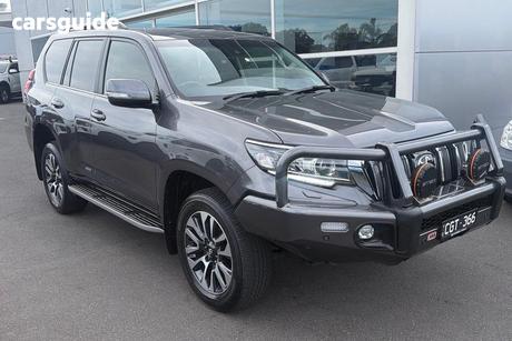 Grey 2022 Toyota Landcruiser Prado Wagon Vx