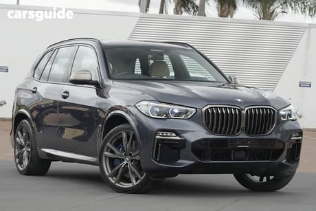 Blue 2021 BMW X5 Wagon M50I