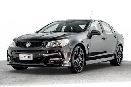 Black 2016 Holden Commodore Sedan Ss-V Redline