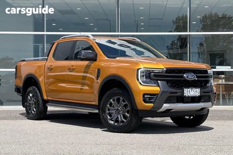 Yellow 2023 Ford Ranger Double Cab Pick Up Wildtrak 2.0 (4X4)