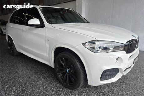 White 2017 BMW X5 Wagon Xdrive 30D