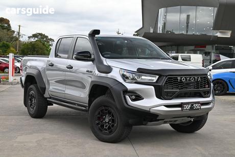Silver 2024 Toyota Hilux Double Cab Pick Up Gr-Sport (4X4)