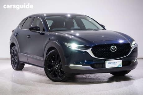 Blue 2021 Mazda CX-30 Wagon G20 Touring Sp Vision (Fwd)