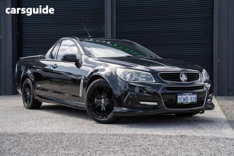 Black 2013 Holden UTE Utility Ss