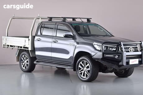 Grey 2018 Toyota Hilux Double Cab Pick Up Sr5 (4X4)