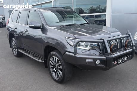 Grey 2022 Toyota Landcruiser Prado Wagon Vx