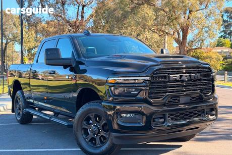 Black 2026 RAM 2500 Crew Cab Utility Laramie (4X4) With Rambox