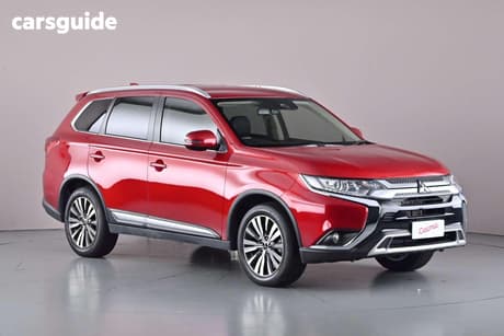 Red 2020 Mitsubishi Outlander Wagon Ls 7 Seat (2Wd)