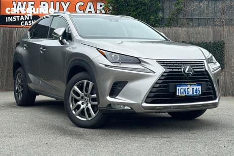 Silver 2018 Lexus NX300 Wagon Luxury (Fwd)