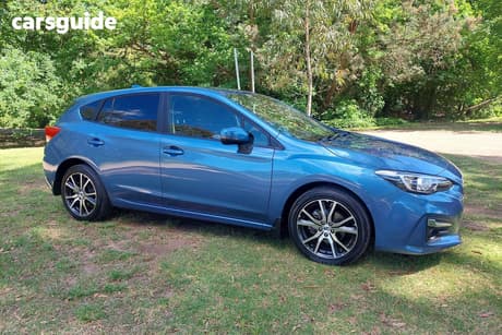Blue 2018 Subaru Impreza Hatchback 2.0I-L (Awd)
