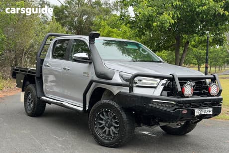 Silver 2024 Toyota Hilux Double Cab Pick Up Sr5 (4X4)