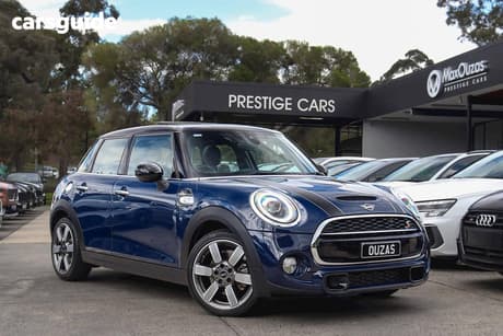 Blue 2019 Mini Cooper Hatchback S 60 Years Edition 5D Hatch