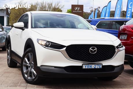 White 2024 Mazda CX-30 Wagon G20 Evolve (Fwd)