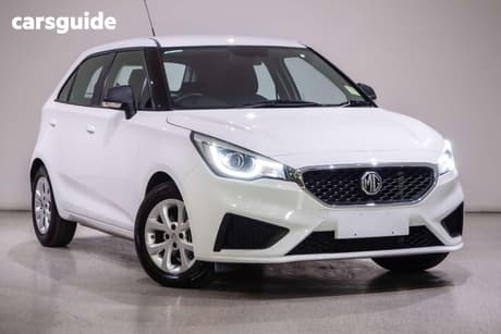 White 2024 MG MG3 Hatchback Core