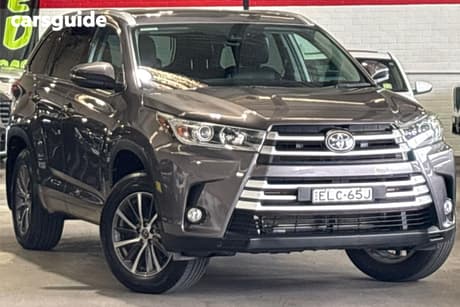 Grey 2019 Toyota Kluger Wagon Gxl (4X2)