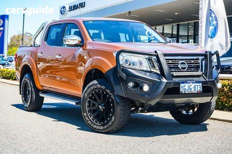 Gold 2017 Nissan Navara Dual Cab Utility St (4X4)