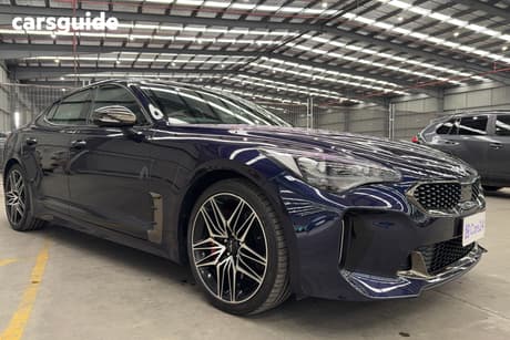 Blue 2021 Kia Stinger Sedan Gt (Black Leather)